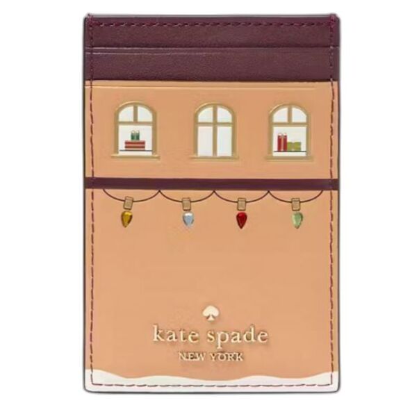 NWT Kate Spade Oh What Fun Gingerbread House Cardholder – Holiday Collectible! - Picture 2 of 4